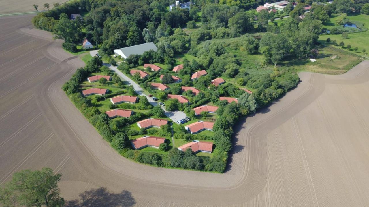 Kranich Poolferienhaus Villa Hohendorf  Buitenkant foto