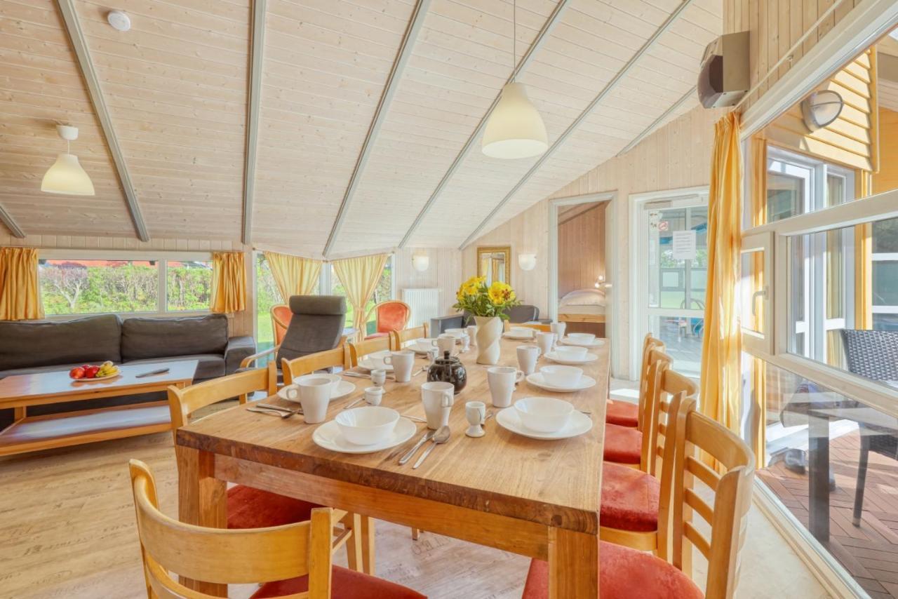 Kranich Poolferienhaus Villa Hohendorf  Buitenkant foto